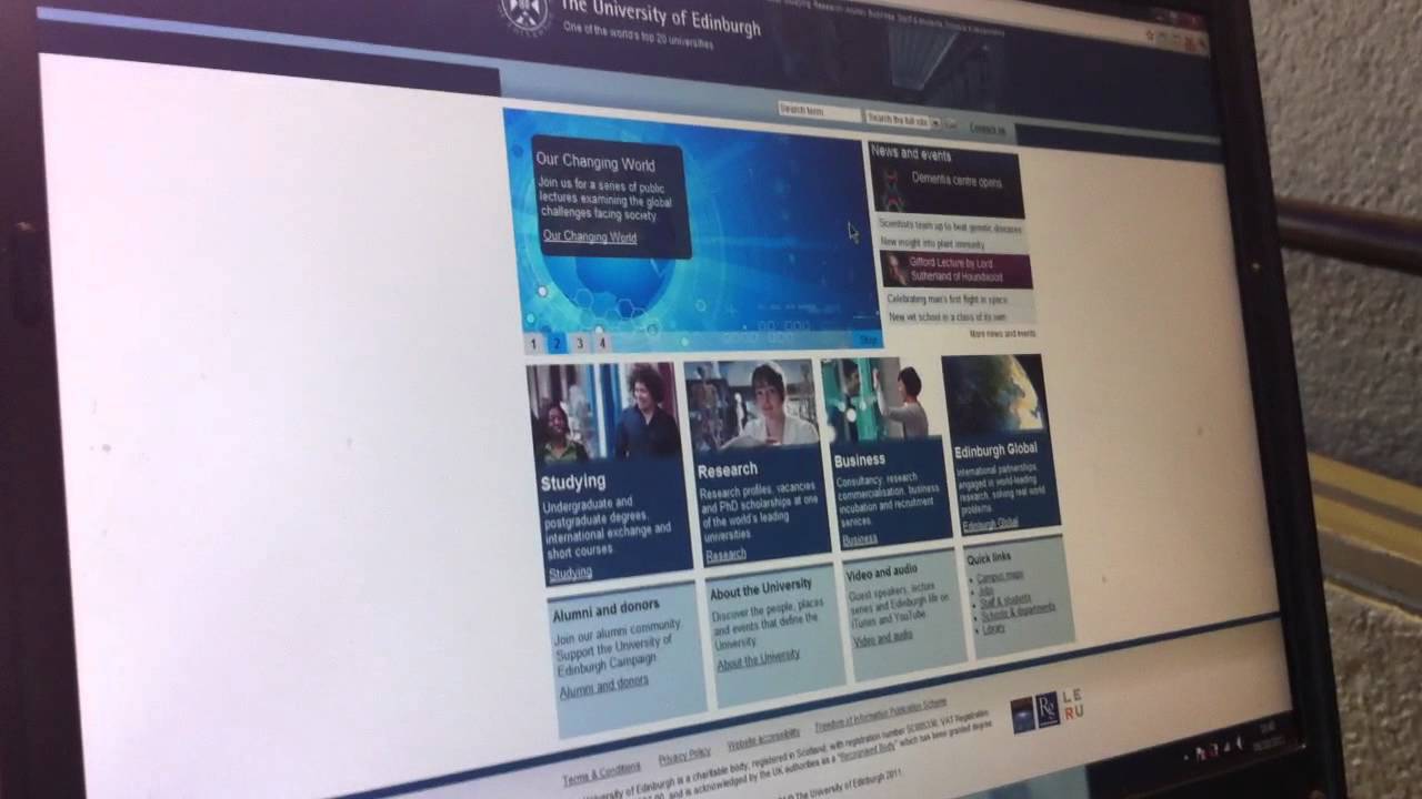 Martha entry requirements Edinburgh Uni YouTube