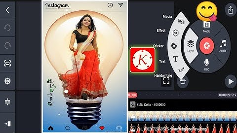 How to make trending Instagram status video editing in kinemaster tutorial