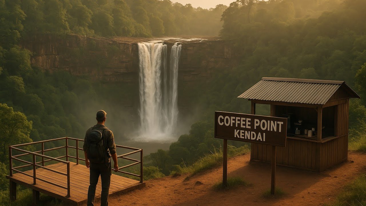 Kendai fall and coffee point of Korba Chattisgarh - YouTube