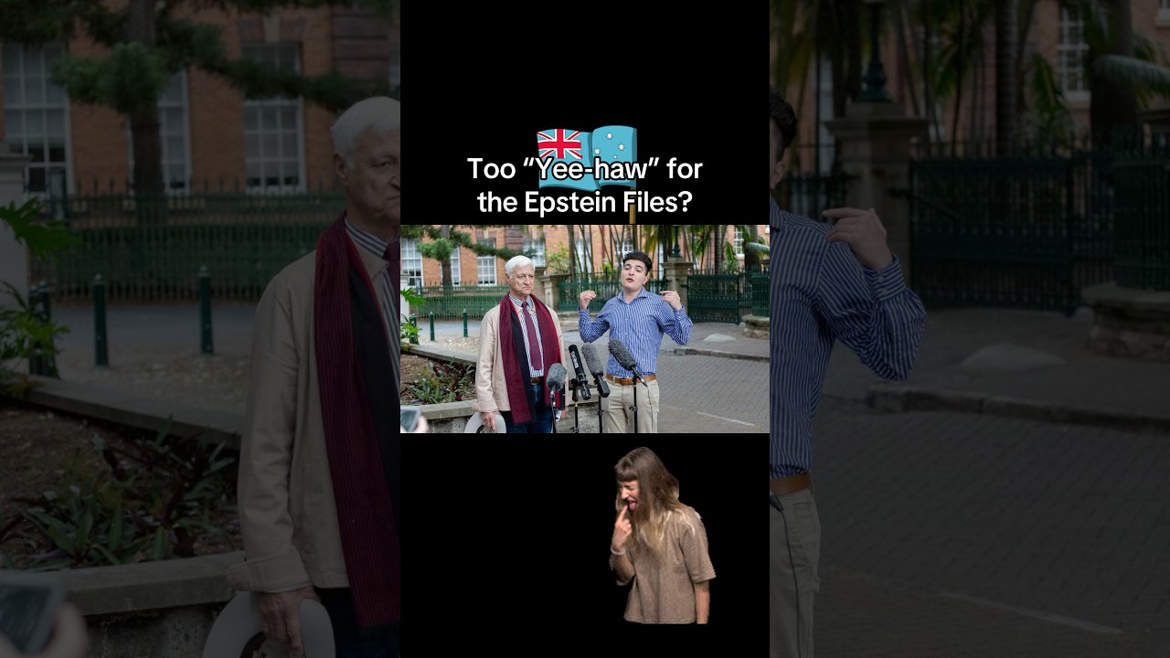 Too &ldquo;Yee-haw&rdquo; for the Epstein files? 🇦🇺🤮