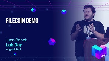 Lab Day 2018 // Filecoin Demo - Juan Benet