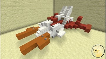 Minecraft - How To Build Transformers G1 Strafe!