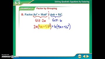 Factoring: GCF, Grouping, Difference of Squares