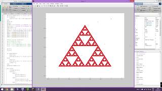 Chaos Game: Sierpinski Triangle Generation - MATLAB