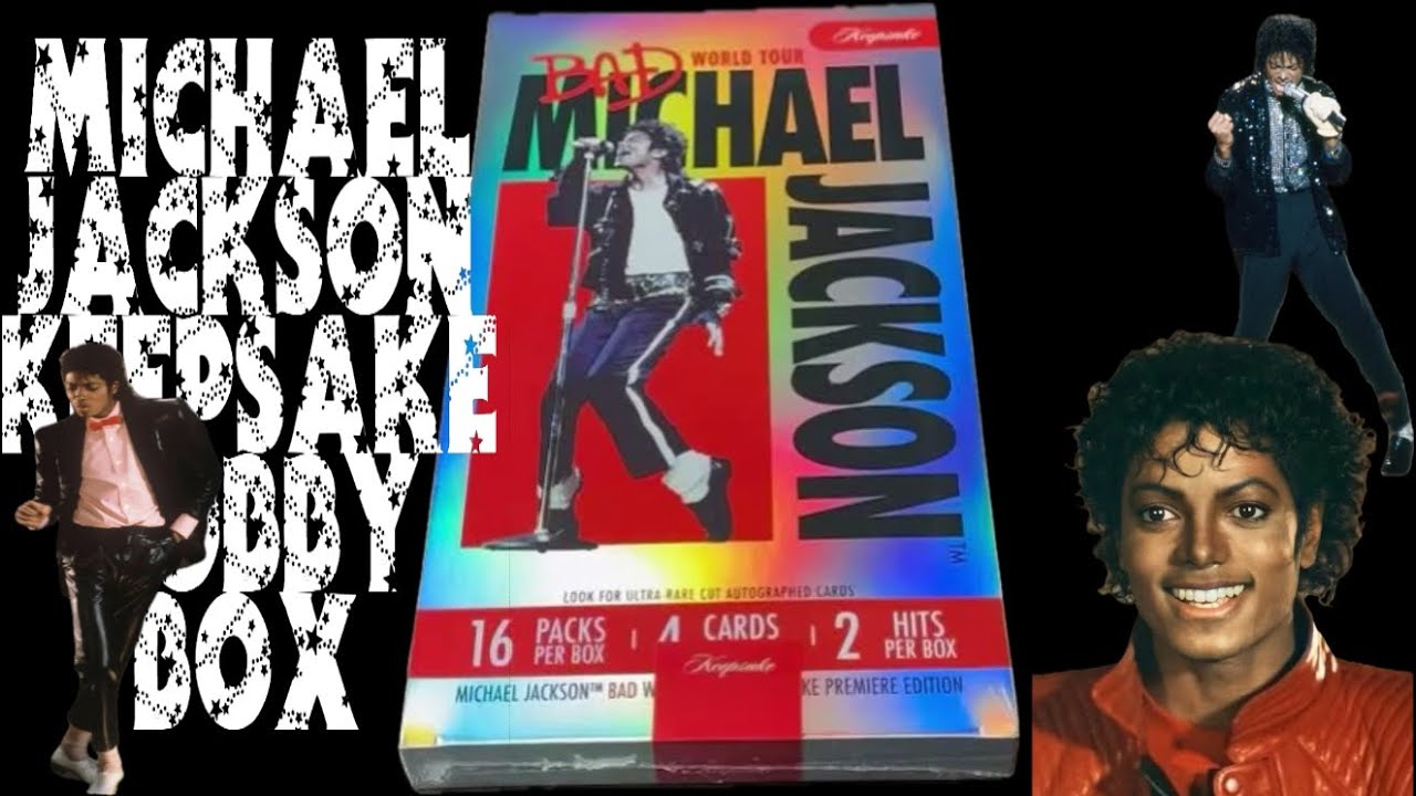 Michael Jackson Bad World Tour Keepsake Hobby Box - YouTube