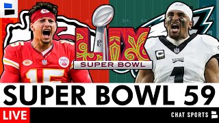 Super Bowl 59 Live Streaming Scoreboard Play-By-Play Highlights Chiefs vs Eagles On FOX