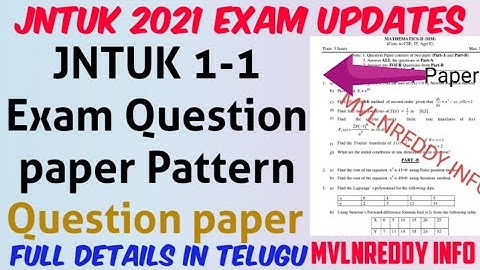 JNTUK 1-1 New Question Paper Pattern 2021//Preparation Tips//100% Pass🤩/JNTUK 1-1 Sem Question paper