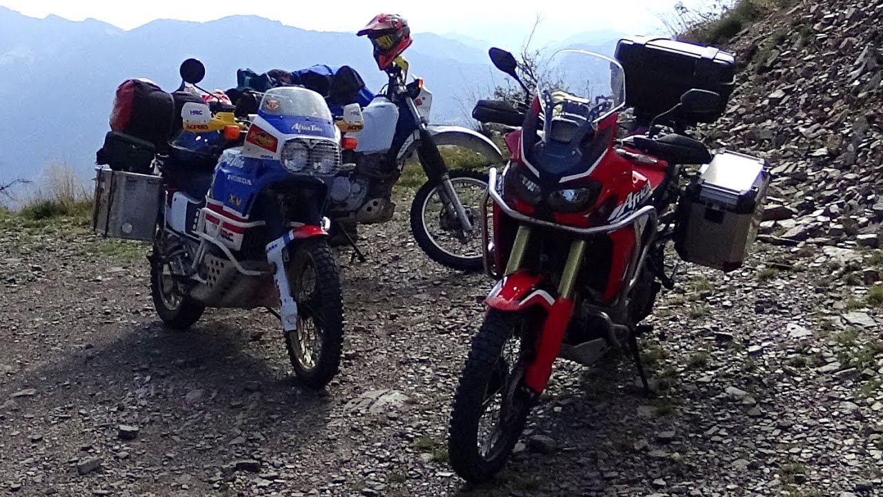 Passo della Forcella 2016 Africa Twin