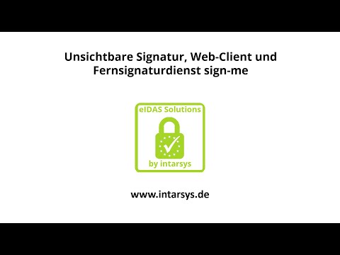 Unsichtbare Signatur, Web-Client und Fernsignaturdienst sign-me
