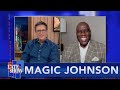 "He Hit The Game-Winning Shot" - Magic Johnson On Playing Basketball With President Obama