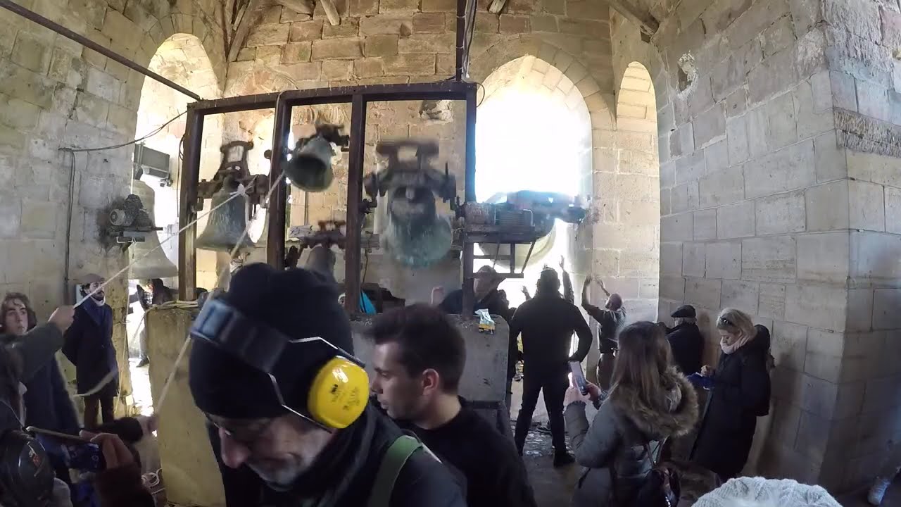 Volteo general de campanas Catedral de Sigüenza