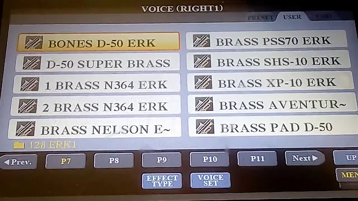nuevos samples yamaha PSRs