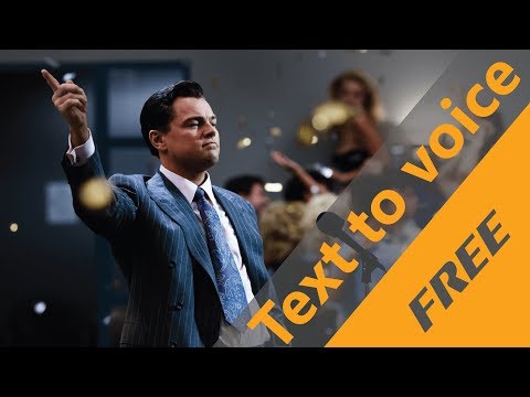 Convert text to high quality male female voices 100% free