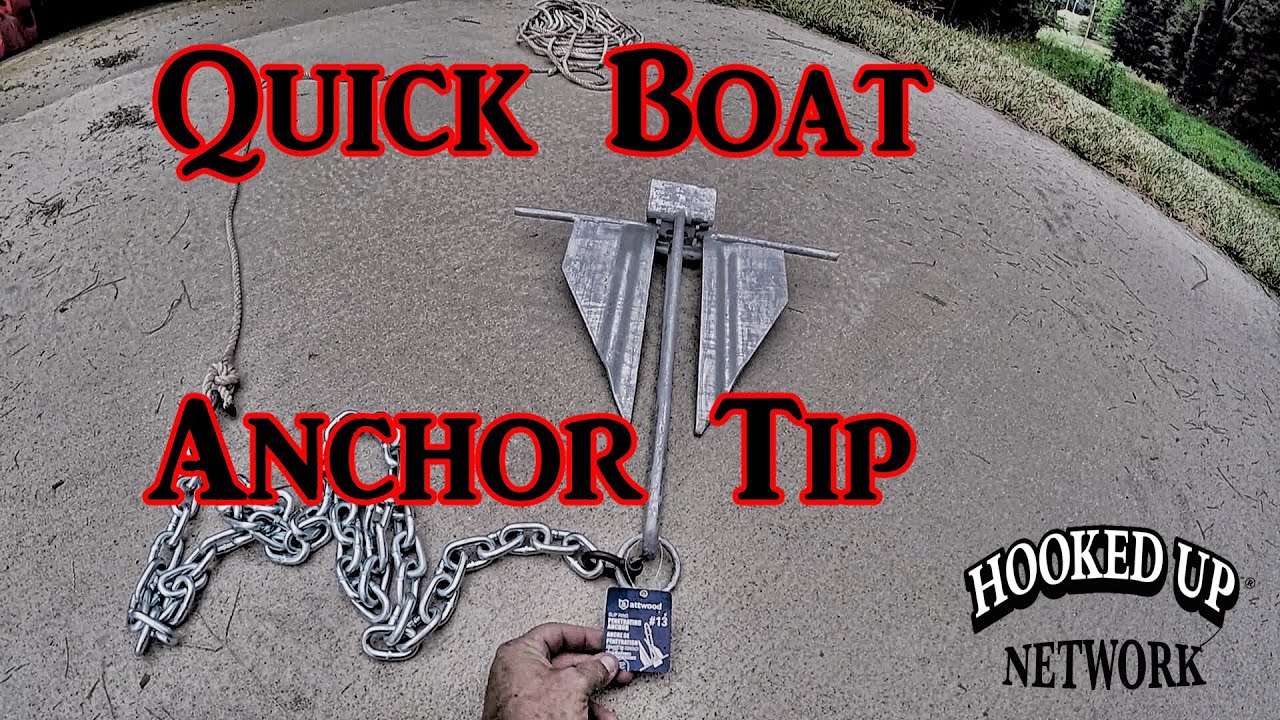boat anchor tips boat anchor tip for saltwater fishing youtube boat anchor tips boat anchor tip for saltwater fishing youtube