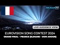 Eurovision 2024 - Grand Final Live Show: 🇫🇷 France, Slimane - Mon Amour (Audience view)