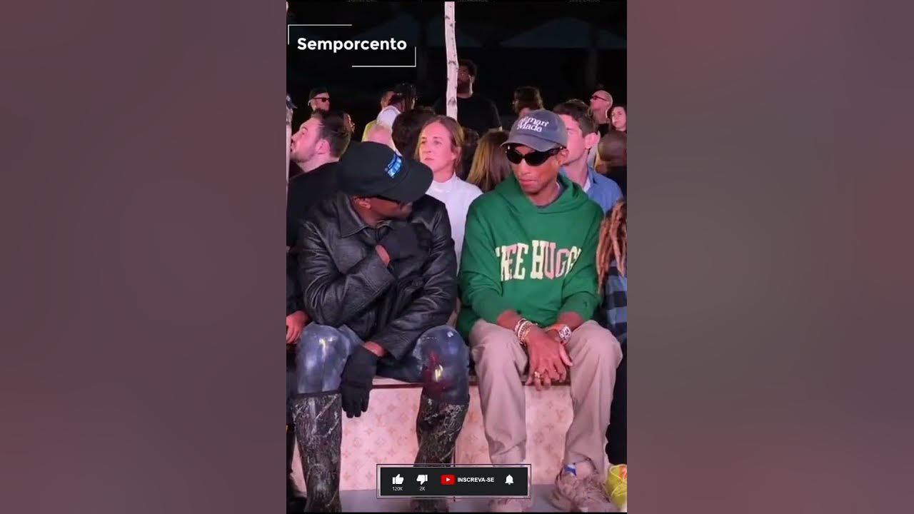 KANYE E PHARREL CURTINDO UMA BOSSA NOVA #shorts KANYE E PHARREL CURTINDO UMA BOSSA NOVA #shorts