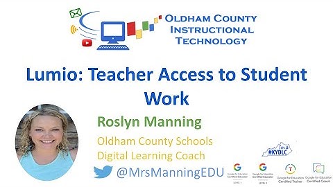 Lumio: Teacher Access to Student Work