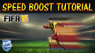 FIFA 15 HOW TO RUN FASTER / SPEED BOOST TUTORIAL / BEST ATTACKING MOVES/ BEST FIFA GUIDE screenshot 5