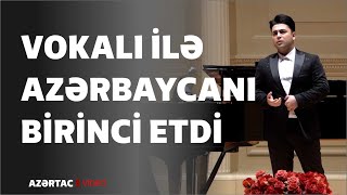 Azərbaycanlı Vokalçı Abş-Da Beynəlxalq Müsabiqədə Qızıl Medal Qazanıb