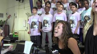 Video thumbnail of ""Fire" Delta Rae & PS22 Chorus"