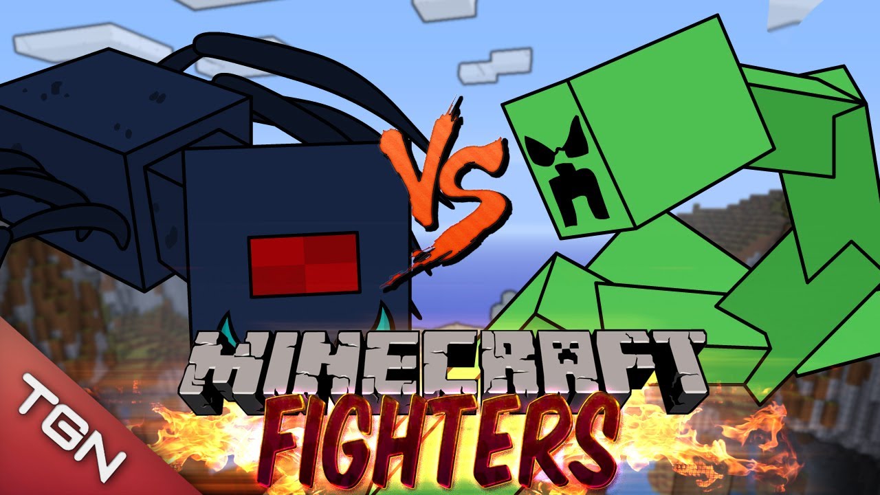 SPIDER QUEEN VS MUTANT CREEPER : MINECRAFT FIGHTERS - Arena Battle