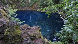 Blue Pool (Tamolitch Falls) McKenzie River Trail Oregon