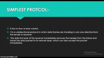 Flow control protocol for noiseless channel in Data Communication Networking