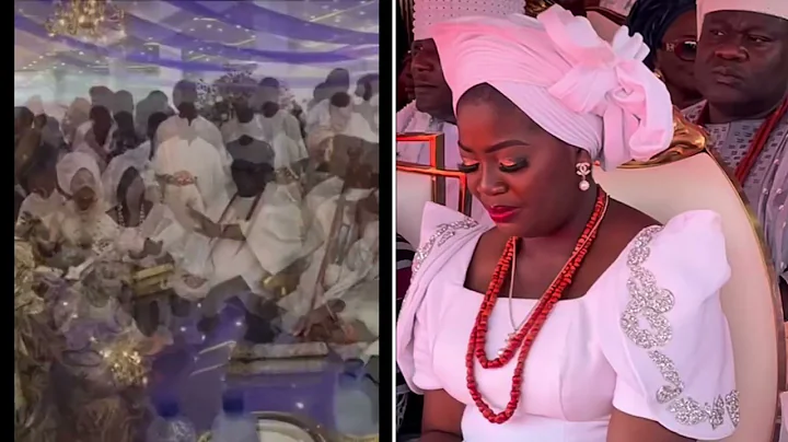 Trending video of Ooni of ife wife olori Ashley heartbroken / Nigerians are not happy