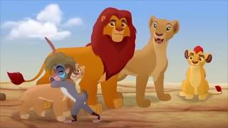 The Lion Guard The Rise Of Scar  Makini Meets The Royal Family Scene [HD]