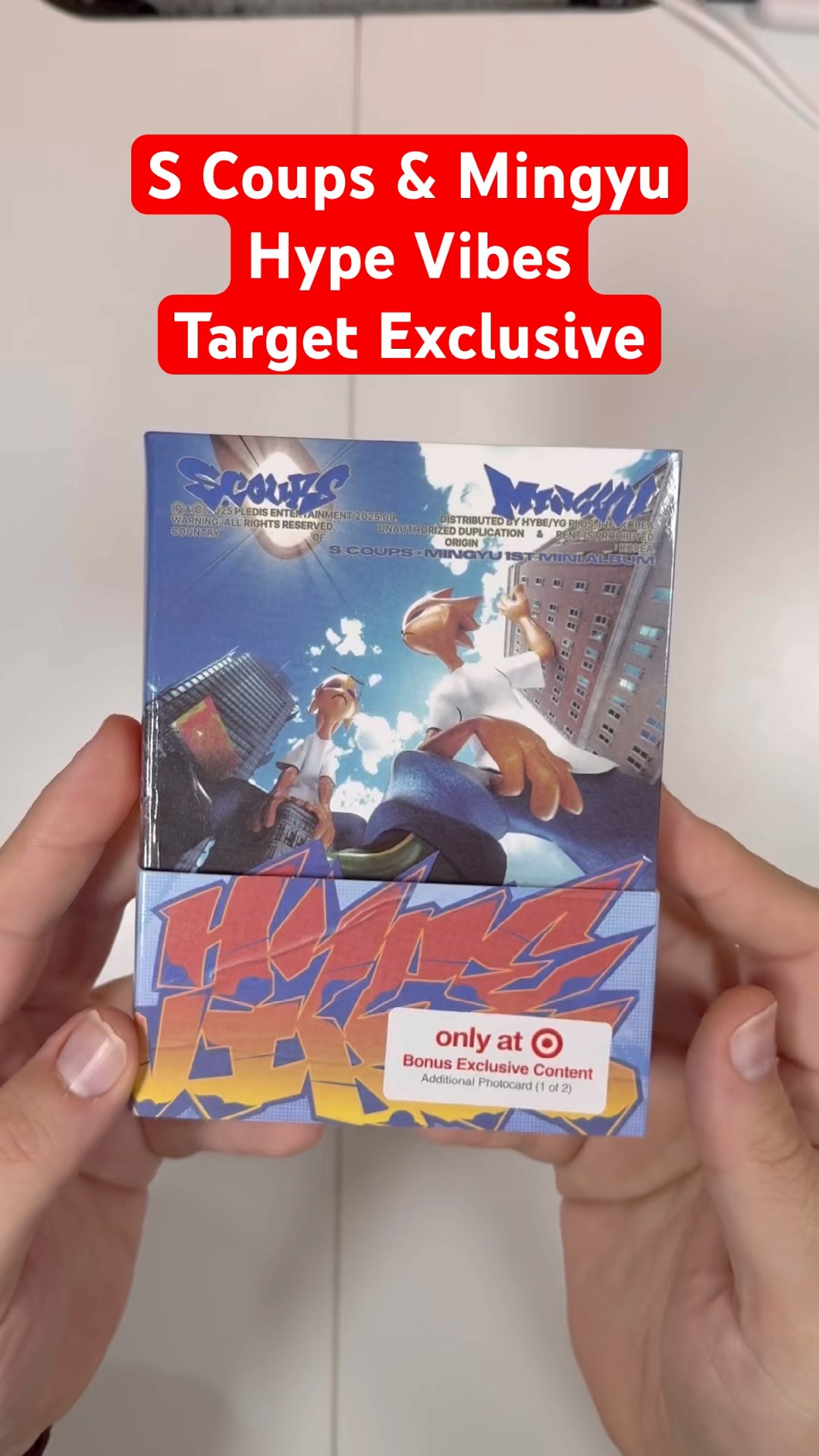 Hype Vibes Target Exclusive #scoups #mingyu #kpopunboxing #kpop