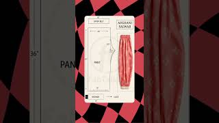 Afghani Salwar Cutting Pattern | Easy Drafting Tutorial with Measurements #fabtailor