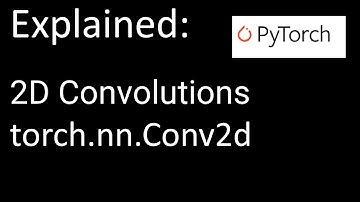 PyTorch 2D Convolution