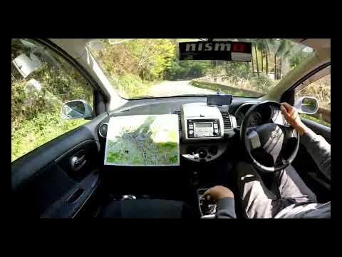 【ZE11ノート5速マニュアル】春の狭道祭り～林道・険道(福岡県八女市矢部村⇒杣の里渓流公園⇒林道⇒大分県日田市前津江町⇒大分県道698号線⇒