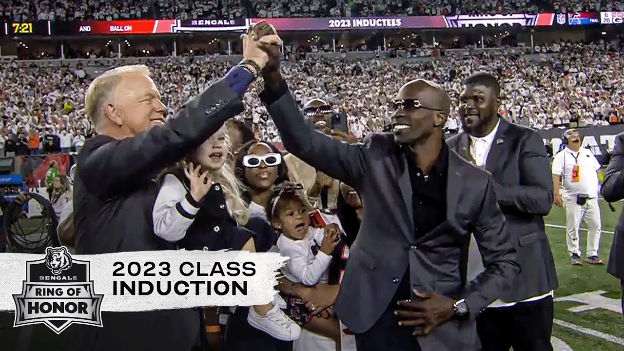Ring Of Honor 2023 Halftime Ceremony Cincinnati Bengals YouTube
