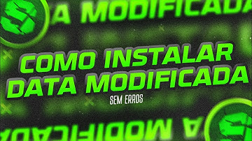 COMO COLOCAR DATA MODIFICADA NO SAMP LAUNCHER (SEM CRASH) - GTA Samp Android