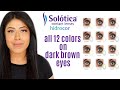 ALL SOLOTICA HIDROCOR REVIEW | NATURAL COLORED CONTACTS for DARK BROWN EYES - LENS.ME PROMO CODE