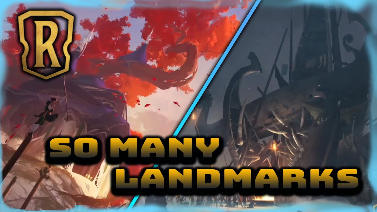 So Many Landmarks! | New Landmark Reveal Reaction | Legends of Runeterra