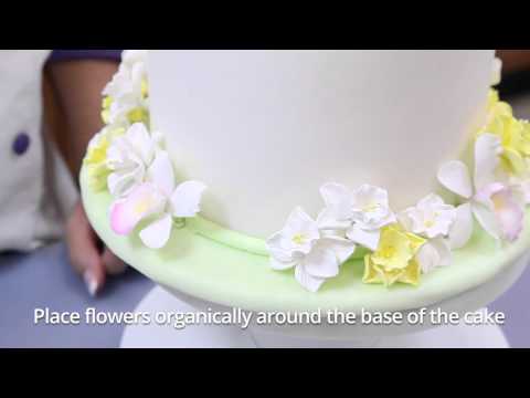 How To Make a Daffodil Cake | Fast & Fabulous | Global Sugar Art