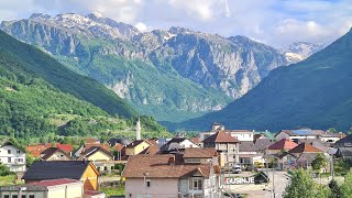 Montenegro June 2023• Gusinje • Prokletije national park • drone 4K