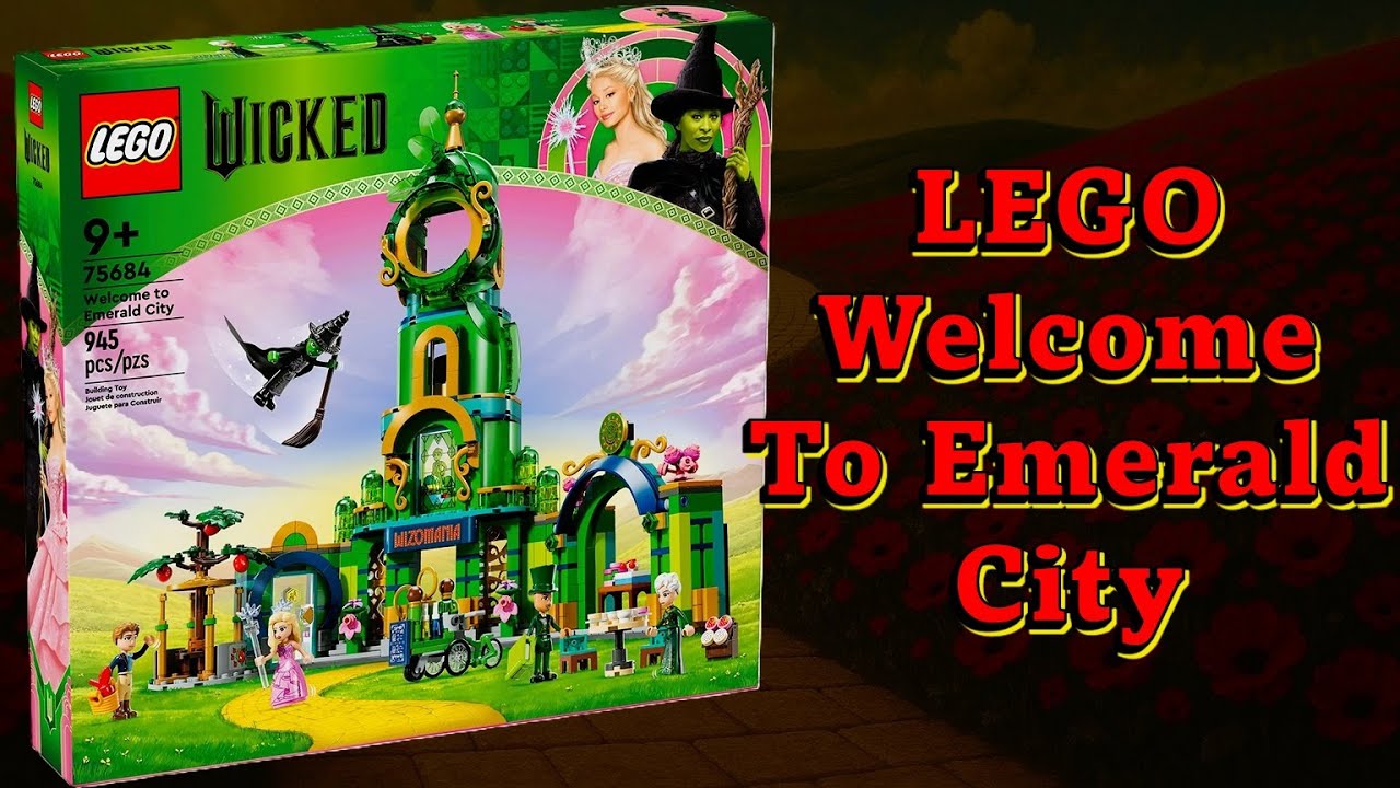 LEGO Welcome to Emerald City - LEGO Speed Build, Review and CLICK Score