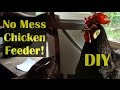 DIY Chicken Feeder Bin NO MESS Bulk Cheap & Easy to Do!