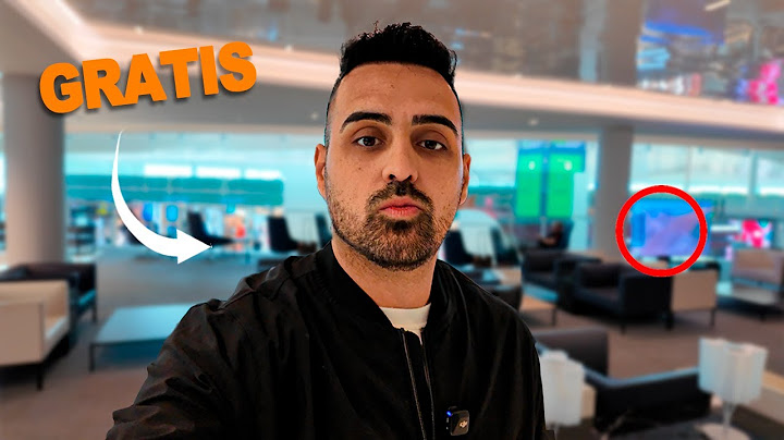 ASÍ es una SALA VIP en el Aeropuerto de BARCELONA y así entré yo