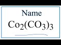 Understanding Cobalt and Carbonate Compounds