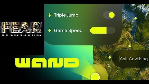 WAND (WEMOD) Trainer Cheats For F.E.A.R. #unlimitedhealth #unlimitedammo #noreload