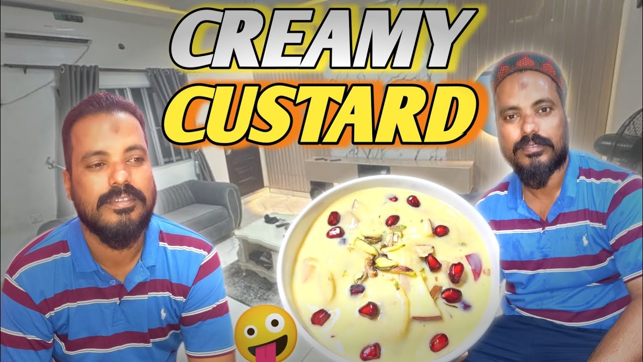 Best Creamy Custard😋! Itna juicey k ap ungliya Chat lo🤤
