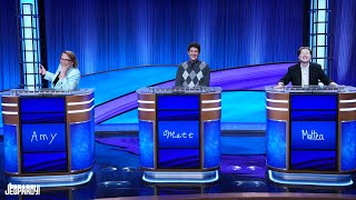 Full 2022 ToC Exhibition Game | Tournament of Champions | JEOPARDY! screenshot 2