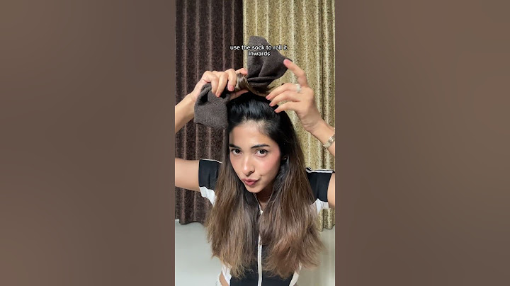 Heatless curl overnight with socks | How to curl #heatlesshairstyles