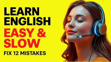 A1 A2 English Learners | Stop These 12 Common Errors Now | Powerful Listening Practice for Beginners