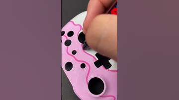 CUSTOM XBOX CONTROLLER💧💧💧 #shorts #art #xbox #posca
