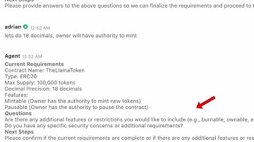 AI Smart Contract Creation